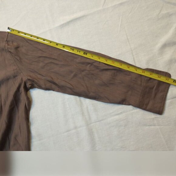 NWT A New Day tan button-down shirt. Size XS - Picture 9 of 9
